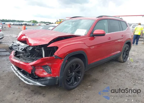 2022 Volkswagen Atlas 3.6L V6 Se W/Technology from USA, damaged, VIN 1V2JR2CA4NC544967